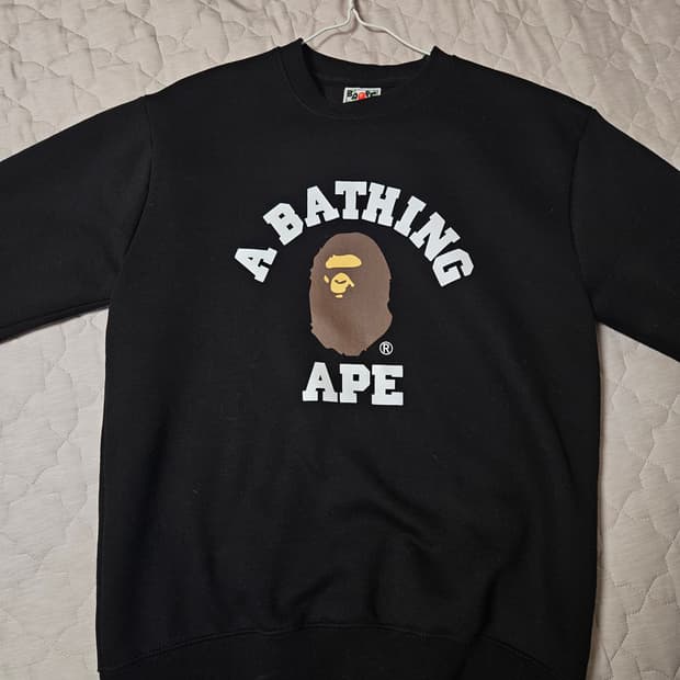 베이프 맨투맨 M