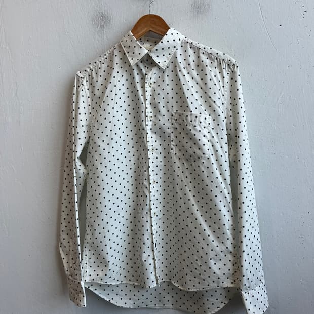 Comme Ca ism 도트 땡땡이 셔츠