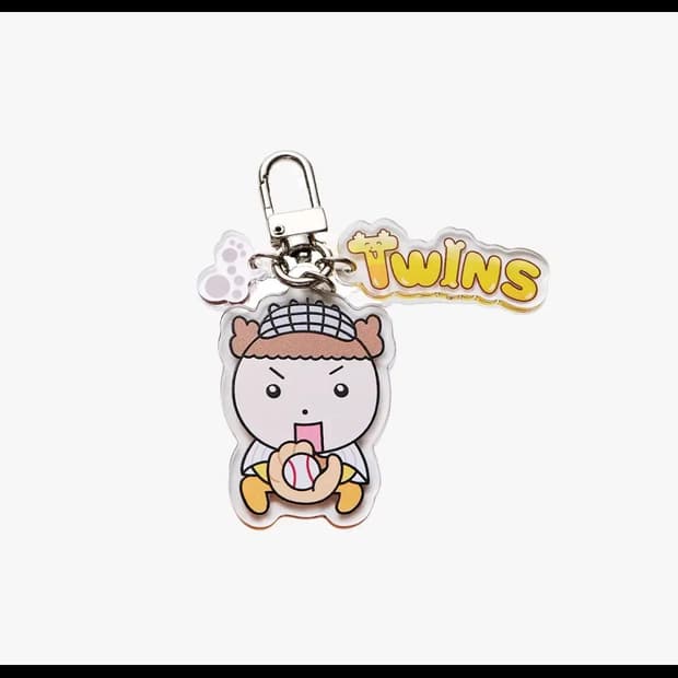 LG트윈스 x 마루는강쥐 아크릴키링 (포수마루)