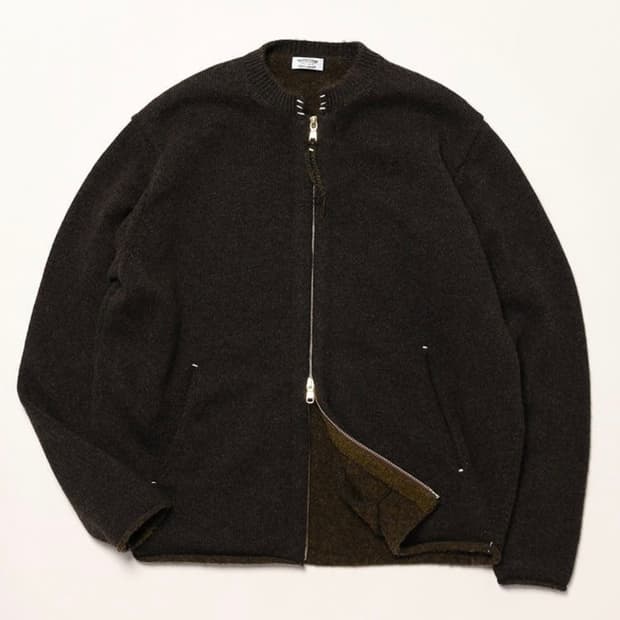 [2] 마티앤선즈 hyottoko 기모 JIP 자켓 브라운