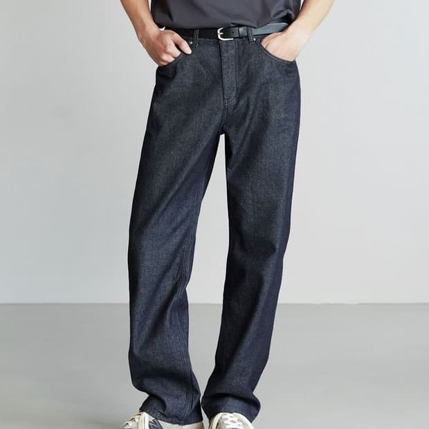 브랜디드 1898 블랭크 진 와이드 스트레이트 26사이즈