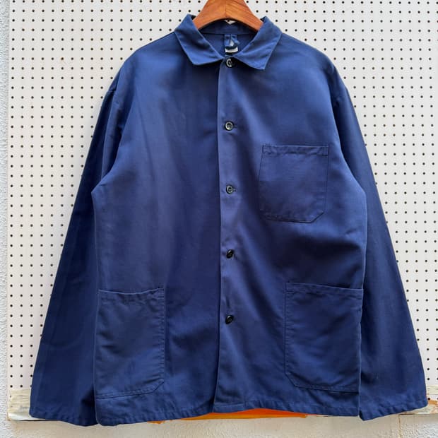 OLD EURO NAVY BLUE VINTAGE 빈티지 프렌치워크자켓