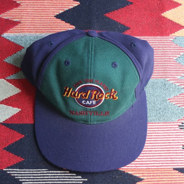 Hard rock cafe 90s baseball cap/하드락카페 볼캡