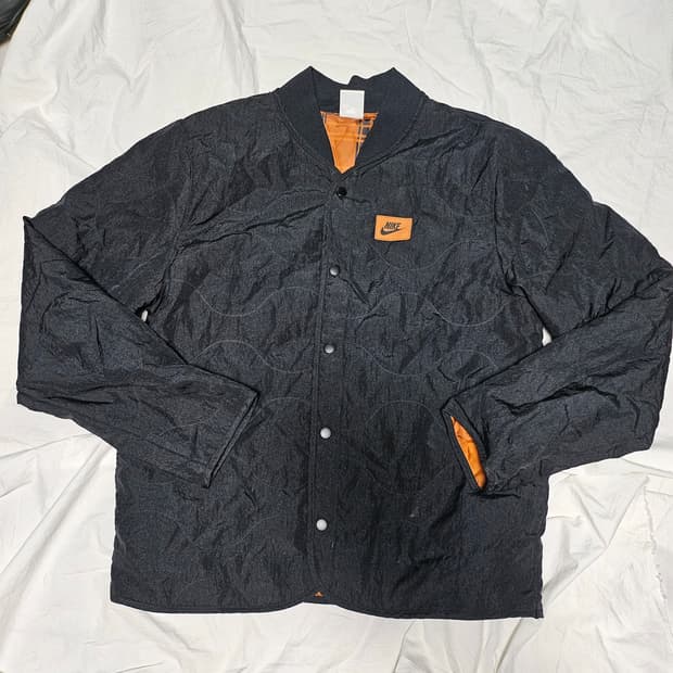 나이키 백스우시 퀼팅 경량 자켓 깔깔이 L