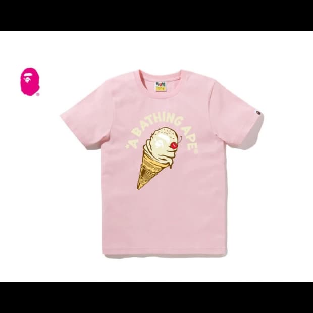 베이프 반팔 새상품 S사이즈