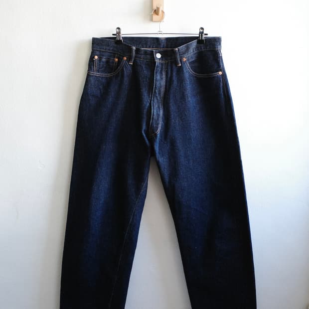 캡틴선샤인 5포켓 지퍼 프론트 데님 팬츠