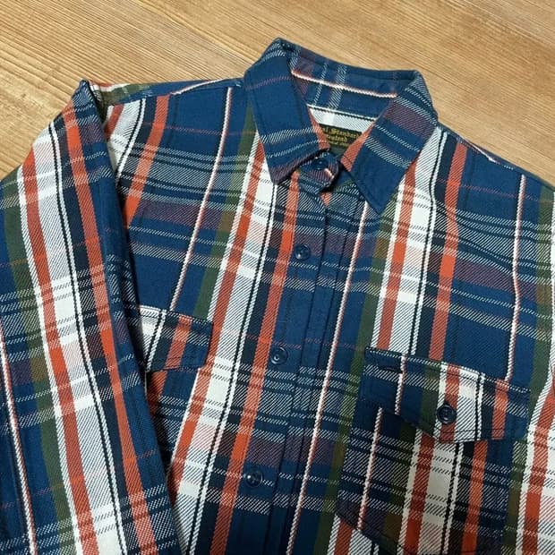 저널스탠다드 체크셔츠 자켓