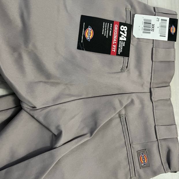 디키즈 874 실버 30x32