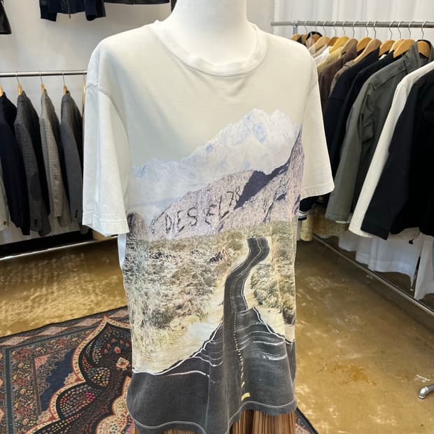 디젤 프린팅 티셔츠