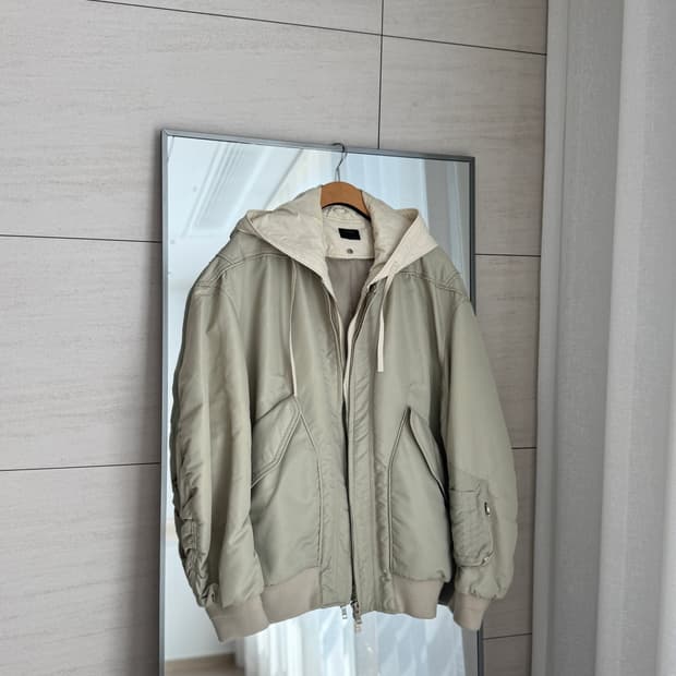 시스템(System) 붐버 블루종 자켓