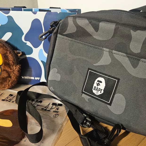 베이프 크로스백 마일로 크로스파우치 일괄