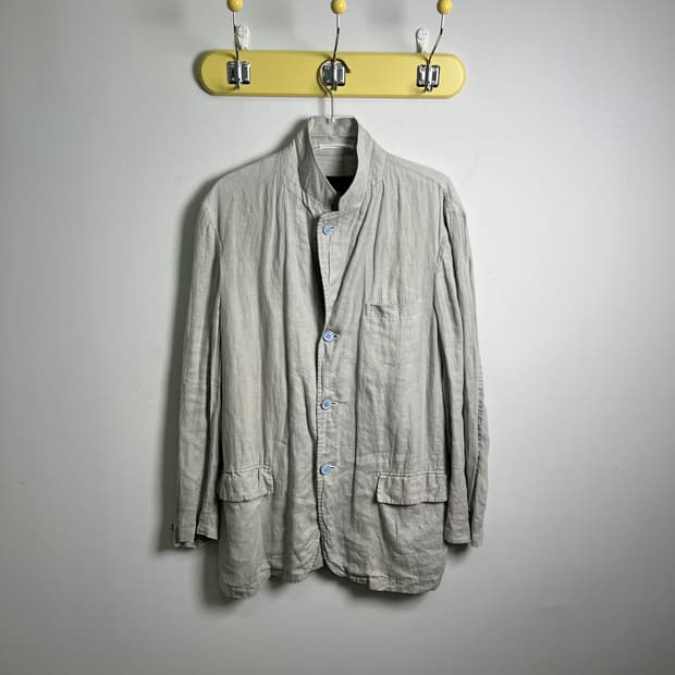 00's 꼼데가르송 옴므 린넨 자켓 S