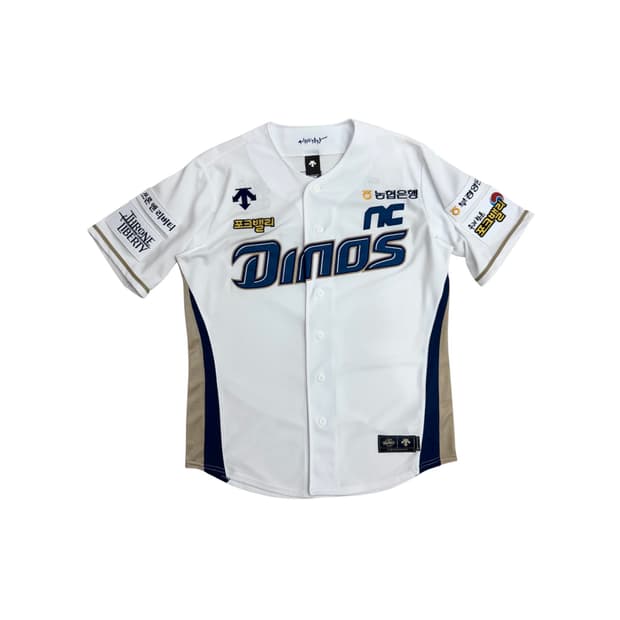 새상품급 데상트 x NC 다이노스 김주원 야구 유니폼 100 L