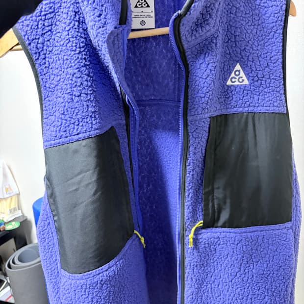 나이키  acg 후리스 베스트 m