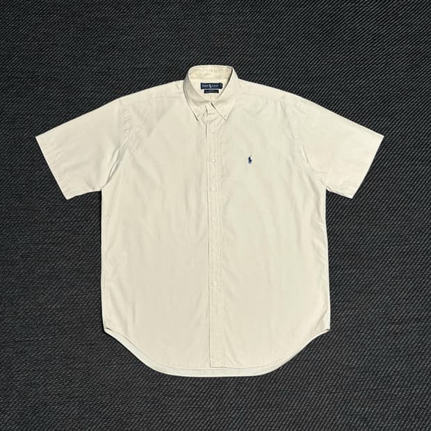 [XXL] Polo 폴로 랄프로렌 연베이지 반팔 셔츠