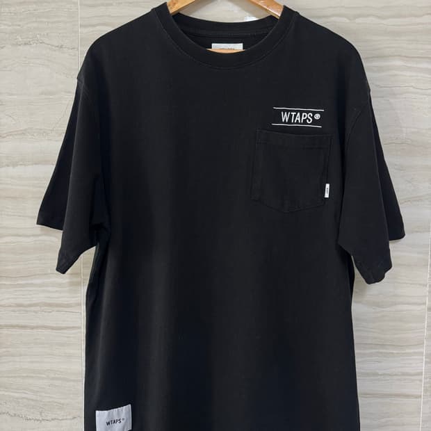 Wtaps 더블탭스 포켓 티셔츠 3사이즈