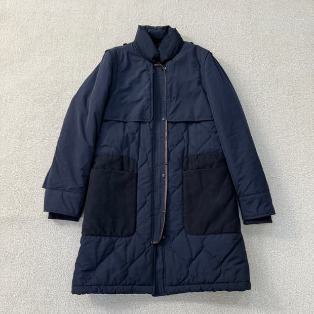 66 꼼빠니아 덕다운 퀄팅 패딩 자켓 0204T1
