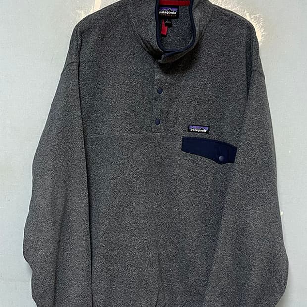 파타고니아 신칠라 남자 풀오버 추동 스냅티 XL 105-110