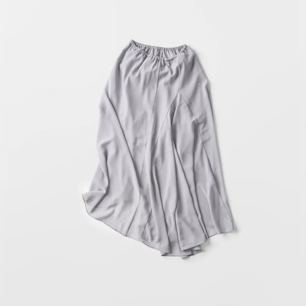 Asymmetric Sheer Skirt