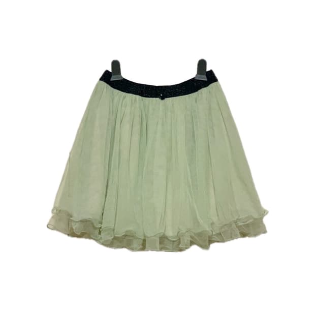[빈티지] 민트 그린 페어리 샤스커트