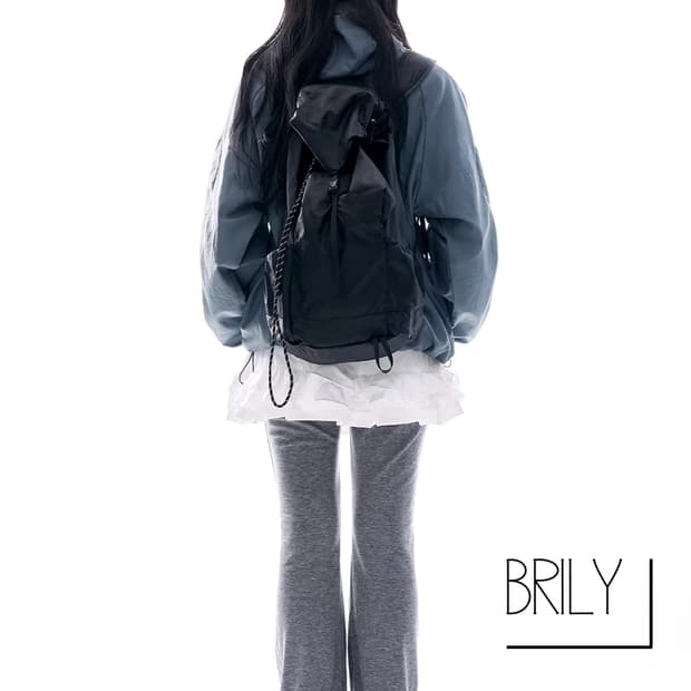 [Unisex] ARC 마운틴 메쉬 네트 스트링 짐색 백팩 대용량 배낭