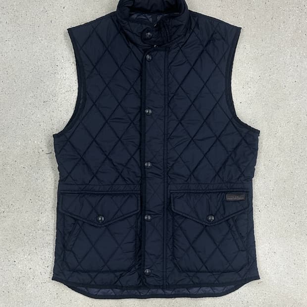 폴로 랄프로렌 네이비 퀼팅 베스트