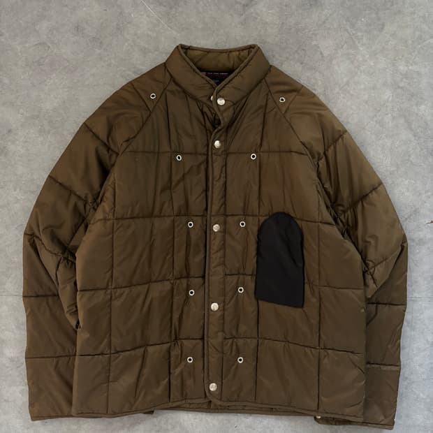 Polo Jeans 폴로 진스 올리브 컬러 퀼티드 자켓 