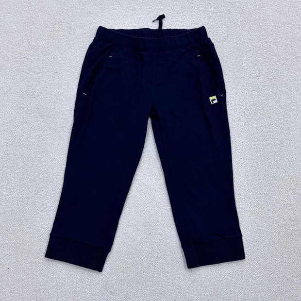 75 휠라 남성 7부 트레이닝 팬츠 0317E