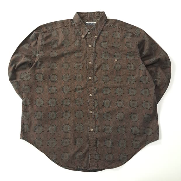 CK187 XL 앵커베이 90s 지오메트릭 메달리온 셔츠 남방