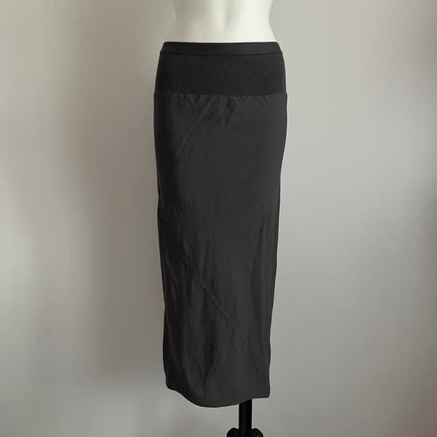 Anthem SS11 bias cut wool skirt