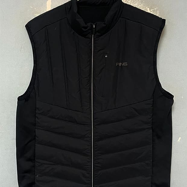 PING 핑 골프 남자 경량패딩조끼 구스다운 XL 105