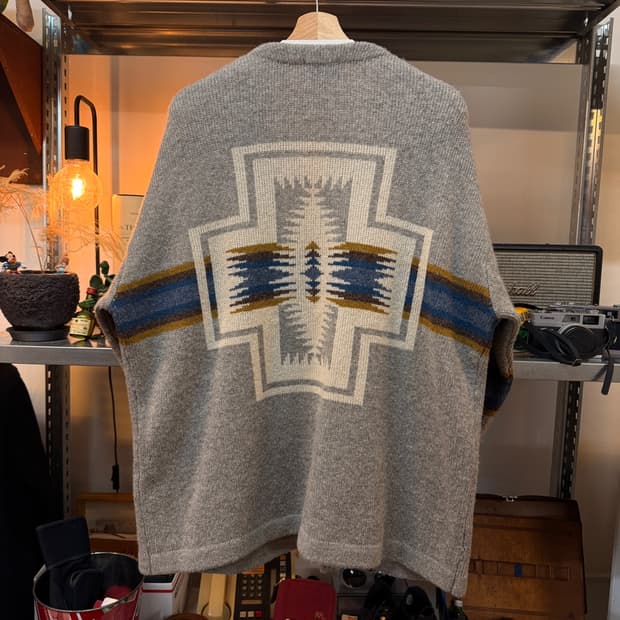 펜들턴 나바호 오버사이즈 가디건