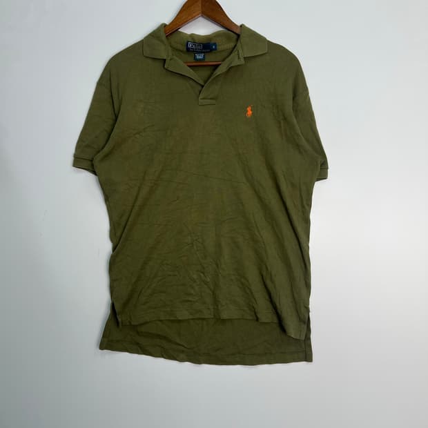 폴로 카키 카라티