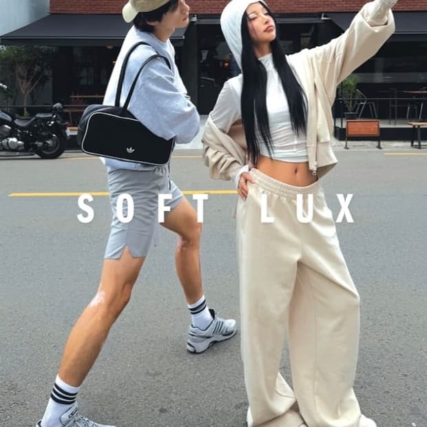 아디다스 소프트럭스 쉬어 후드 롱슬리브 워머