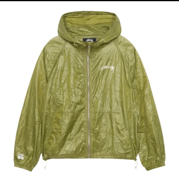 스투시 비치쉘 나일론 자켓 리자드