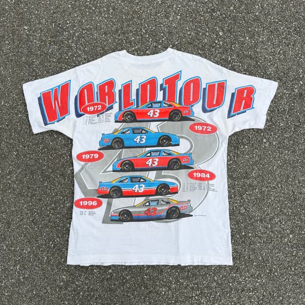 90s fruit of the Loom 레이싱 티셔츠 XL