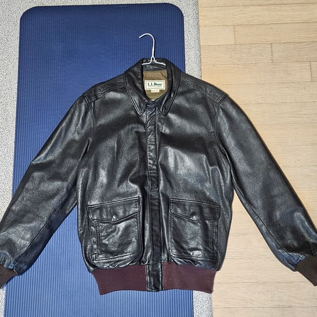 1980s L.L.Bean A-2 가죽자켓
