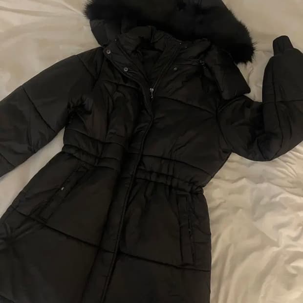 엠포리오 아르마니 정품 블랙 롱패딩