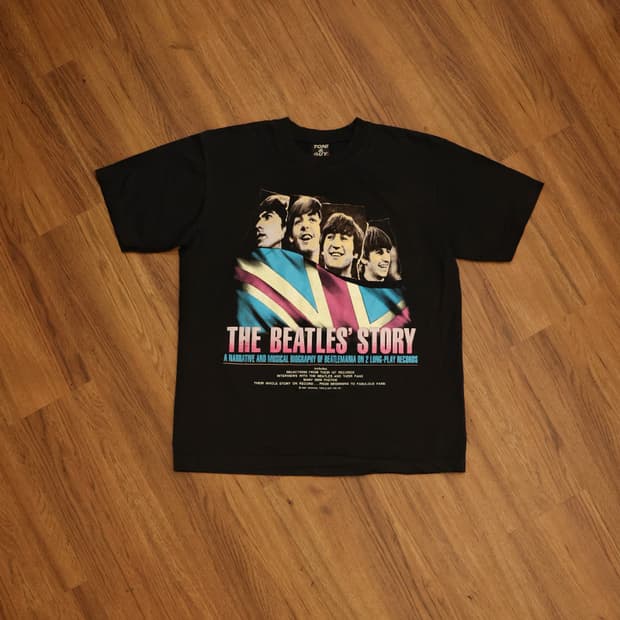 90s 빈티지 비틀즈 그래픽 티셔츠 판매