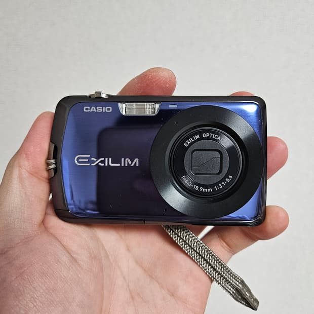 [박스셋] 카시오 엑슬림 디카 EX-Z330 블루