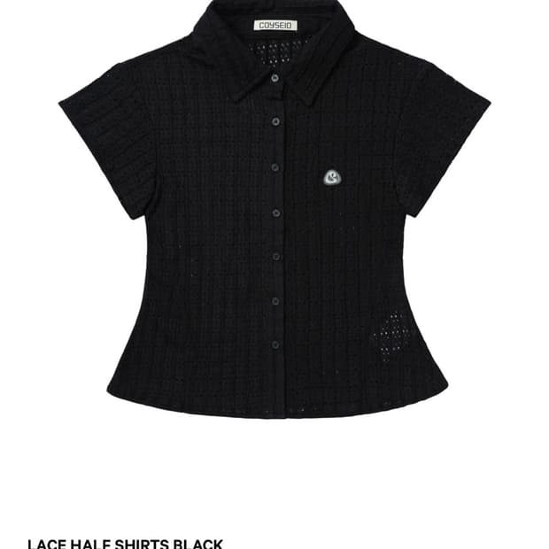 코이세이오 coyseio lace half shirts