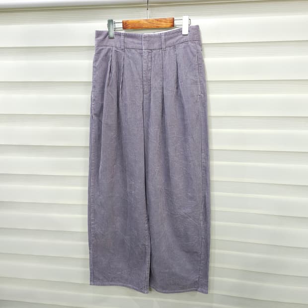 GU 와이드 코듀로이팬츠- 우먼L