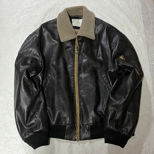 라퍼지스토어 MA1 마윈 무스탕 자켓 L