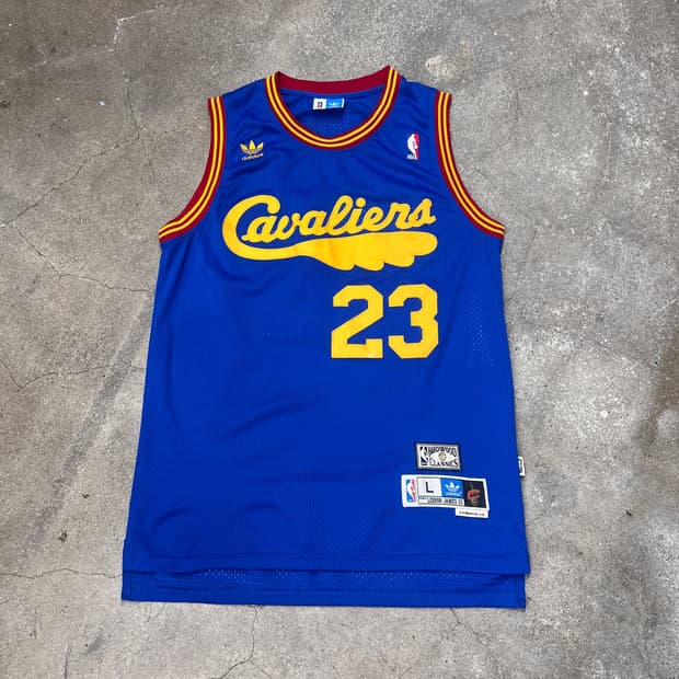제임스 르브론 Adidas Hardwood Classics 져지