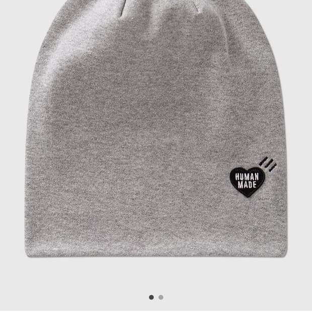 구해요) 휴먼메이드 하트 로고 비니