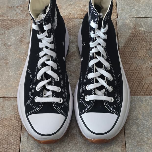 (260)컨버스 런스타 하이크 하이 검흰 