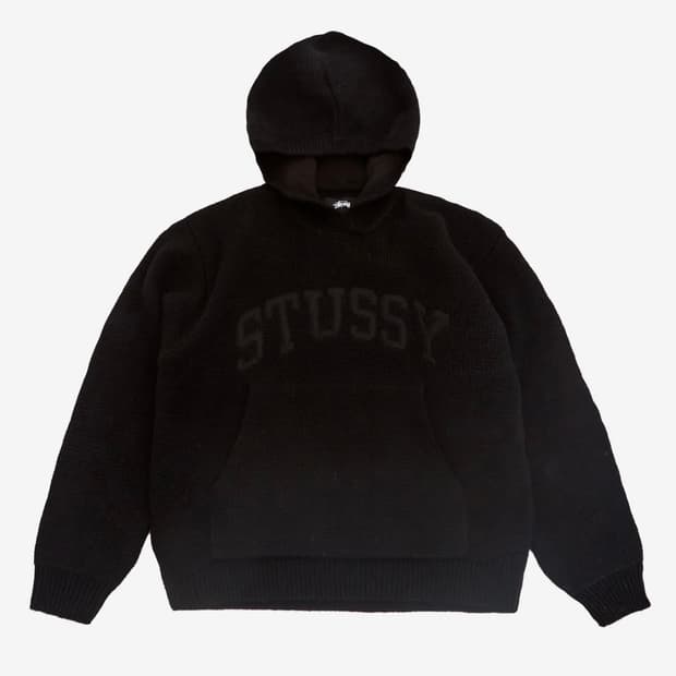 스투시 니트 후드티