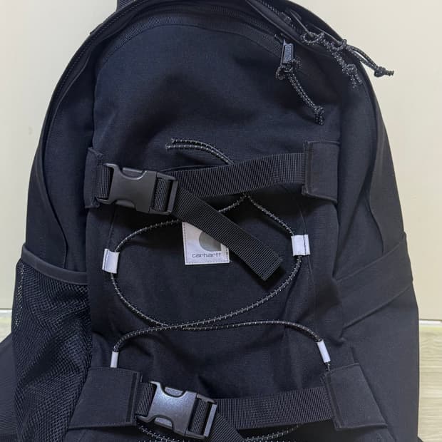 칼하트 백팩 리플렉티브 킥플립 백팩 블랙