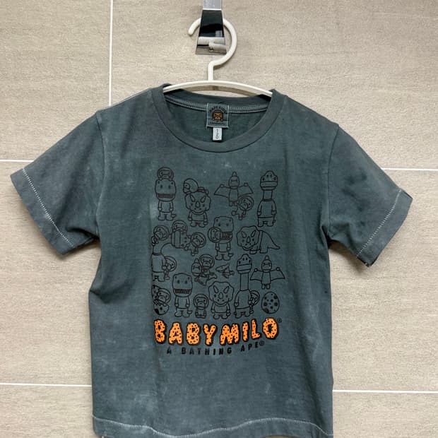 베이프 키즈 공룡 반팔 120