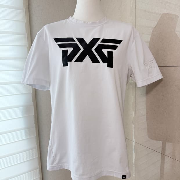 PXG 화이트 반팔 티셔츠 M